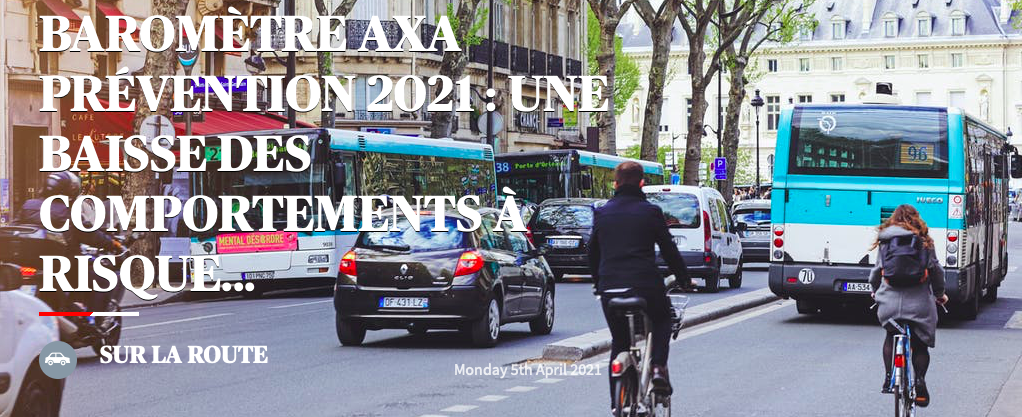 BAROMÈTRE AXA PRÉVENTION 2021 DES COMPORTEMENTS À RISQUE