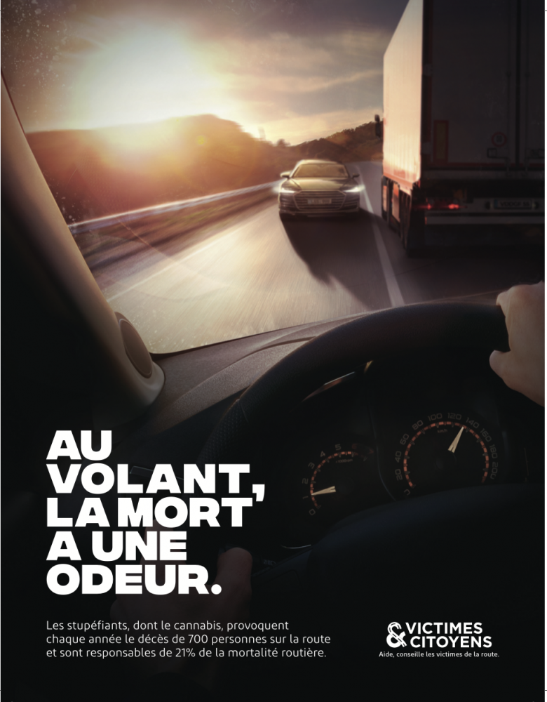  "L'odeur de la mort" : une campagne de prévention innovante contre la conduite sous l’emprise de stupéfiants 